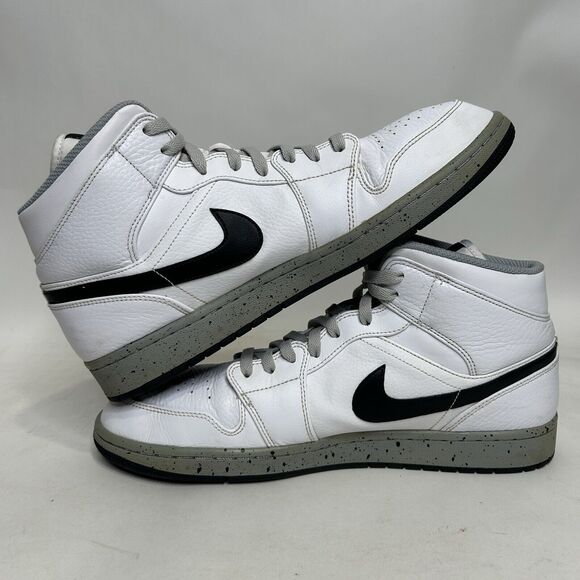 Nike Shoes Air Jordan 1 Mid Retro “White Cement” 2024 main image 6